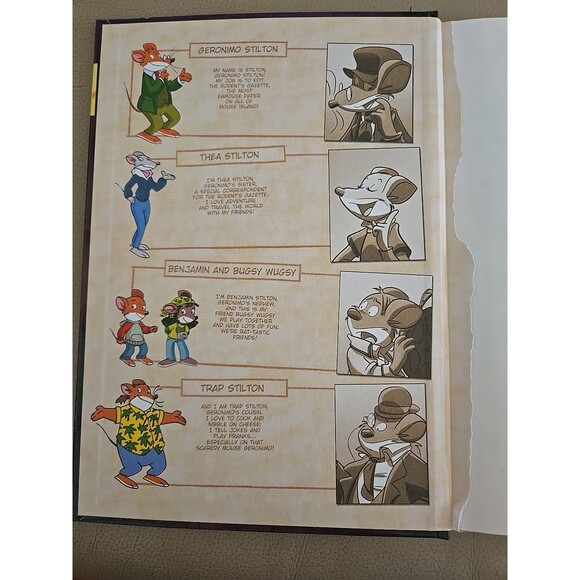 Geronimo Stilton Graphic Novels #16 : Lights, Camera, Stilton! by Geronimo Book - Picture 3 of 5